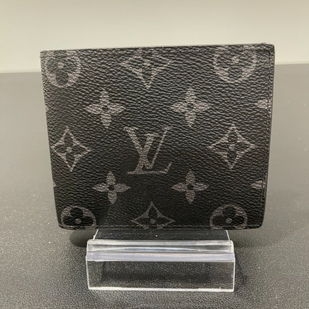 Louis Vuitton Monogram Eclipse Marco Wallet (JB1142)